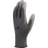 Delta Plus VE702GR Grey Polyamide Abrasion Resistant, Cut Resistant, Tear Resistant Work Gloves, Size 6, Polyurethane