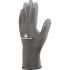 Delta Plus VE702PG Grey Polyester Abrasion Resistant, Cut Resistant, Tear Resistant Work Gloves, Size 11, XXL,