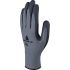 Delta Plus VE728 Black, Grey Acrylic, Polyester (Liner) Thermal Work Gloves, Size 8, Medium, Nitrile Coating