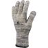 Delta Plus VENICUTC05 Grey, Yellow Cut Resistant Work Gloves, Size 7, Small