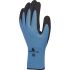 Delta Plus THRYM VV736 Black/Blue Acrylic, Polyamide Waterproof Work Gloves, Size 9, Large, Latex Coating