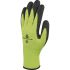 Delta Plus APOLLON VV733 Black, Orange HPPE Breathable Work Gloves, Size 8, Medium, Latex Coating