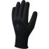 Delta Plus HERCULE VV750 Black Acrylic, Polyamide Waterproof Work Gloves, Size 9, Nitrile Coating
