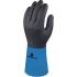 Delta Plus CHEMSAFE PLUS VV836 Blue Polyamide Chemical Resistant Work Gloves, Size 9, Nitrile, PVC Coating