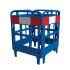 Portagate 4 Gate Blu Barrier - Red/Wht R