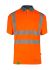Beeswift EWCPKSS Orange Unisex Hi Vis Polo Shirt, 4XL