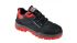 Honeywell Safety Force Unisex Black/Red Non Metallic  Toe Capped Safety Shoes, UK 9, EU 43