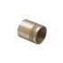 Clipsal Electrical Straight Coupler, Conduit Fitting, 20mm Nominal Size, 3/4in, Brass, Brass