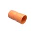 Clipsal Electrical Straight Coupler, Conduit Fitting, 63mm Nominal Size, 63mm, PVC, Orange