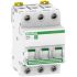 Clipsal Electrical MAX9 MX9MC MCB, 3P, 2A, 415V AC, 6000 A Breaking Capacity