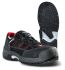 Ejendals 防水防滑防静电安全鞋, 铝包头, 黑色，红色, 男女通用, 纺织品、 皮革鞋面, 欧码37, 1738-37