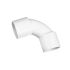 Clipsal Electrical Open Curved Elbow, Conduit Fitting, 20mm Nominal Size, 20mm, PVC, White