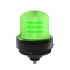 Jeladó Zöld, Villogó, stabil, LED, Aljzatra szerelt rögzítésű, 12 → 48 V DC