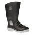 Portwest 防水防滑防静电安全靴, 综合包头, 黑色, 欧码39, 男女通用, P46-FD85-06