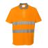 Poloshirt Cotton Comfort Hi Vis Orange -