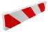 Viso 红色，白色安全护栏, NBR 泡沫制红色，白色隔离带, PU3515RB