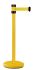 Viso Yellow Steel Safety Barrier, 2m, Yellow Tape