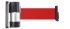 Viso Sicherheitsbarriere Polyester Rot Sicherheits-Absperrung L.Band 4m