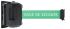 Viso Green Polyester Safety Barrier, 2m, Green Tape