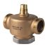 Valvola pneumatica a controllo manuale Siemens, For Chilled or Low-Temperature Hot Water in Closed Circuits, con Manuale
