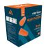 Portwest EP21 Series Orange Disposable Unattached Ear Plugs, 34dB Rated, 500Pair Pairs