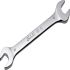 SAM Open-end Wrench, 124 mm Overall, 1/4 in, 5/16 in Jaw Capacity, Comfortable Soft Grip Handle