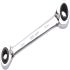 SAM Ring Wrench, 16 mm, 17 mm, 18 mm, 19 mm Jaw Capacity