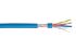 CAE Groupe MDC2152 Data Cable, 2 Cores, 1.5 mm², Screened, 100m, Blue Halogen Free Compound Sheath, 16 AWG