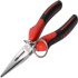 SAM 237-16G-FME Nose pliers, 160 mm Overall, Straight Tip, 51mm Jaw