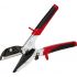 SAM 300-6 Pliers, 250 mm Overall, Bent, Flat Tip