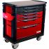 SAM 7 drawer Stainless Steel Wheeled Tool Trolley, 1.006m x 510mm x 1.023m