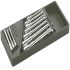 SAM 93 Series 10-Piece Combination Spanner Set, 6 → 12 mm, Chrome Vandium Steel
