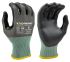 KYORENE K02-403R Black, Grey Graphene, Nylon Cut Resistant Gloves, Size 11, XXL, Nitrile Micro-Foam Coating