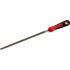 SAM 200mm, Smooth, Round Engineers File With Soft-Grip Handle