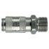 Legris Stainless Steel Male Pneumatic Quick Connect Coupling, 10mm Male Thread