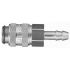 Legris Nickel Plated Brass Female Pneumatic Quick Connect Coupling, 16mm Female Thread