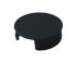 OKW Black Potentiometer Knob Round Shaft, A3220009