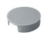 OKW Grey Potentiometer Knob Round Shaft, A3223007