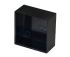 PCB dobozok Fekete PF, 40 x 40 x 20mm