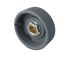 OKW 33mm Grey Potentiometer Knob for 6mm Shaft Round Shaft, B8033068