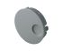 OKW Grey Potentiometer Knob Round Shaft, B8633108