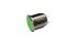 RND RND 210 Series Illuminated Vandal Proof Push Button Switch, (On)-Off, Panel Mount, 16mm Cutout, 1NO, Green LED, 36V