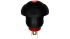 RND RND 210 Series Illuminated Push Button Switch, On-Off, Panel Mount, 13.6mm Cutout, Red LED, 24V dc, IP67