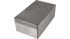 RND RND 455 Series Light Grey Aluminium Enclosure, IP65, Light Grey Lid, 200 x 120 x 75mm