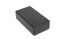 RND RND 455 Series Black ABS Enclosure, IP67, Black Lid, 148.4 x 79.1 x 37.15mm