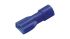 RND RND 465 Blue Insulated Female Spade Connector, Blade receptacle, 4.8 x 0.8mm Tab Size