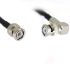 RS PRO Male BNC to Male BNC Coaxial Cable, 500mm, RG58 Coaxial, Terminated