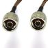 RS PRO Male N Type to Male N Type Coaxial Cable, 1m, RG142 Coaxial, Terminated