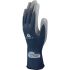 Delta Plus VE702GREEN Blue Polyester Abrasion Resistant, Cut Resistant, Puncture Resistant Gloves, Size 7, Small,