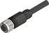 RS PRO Straight Female 8 way M12 to Actuator/Sensor Cable, 8m